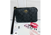 MONEDERO IMITACIÓN COACH CON CAJITA  , MODELO  #BH008 REINGRESO