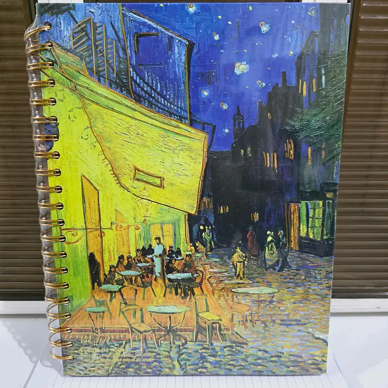 RAYA -LIBRETA PROFESIONAL VANGOGH PREMIUM 200 HOJAS RAYA ,PASTA DURA MOD # YC007156 2