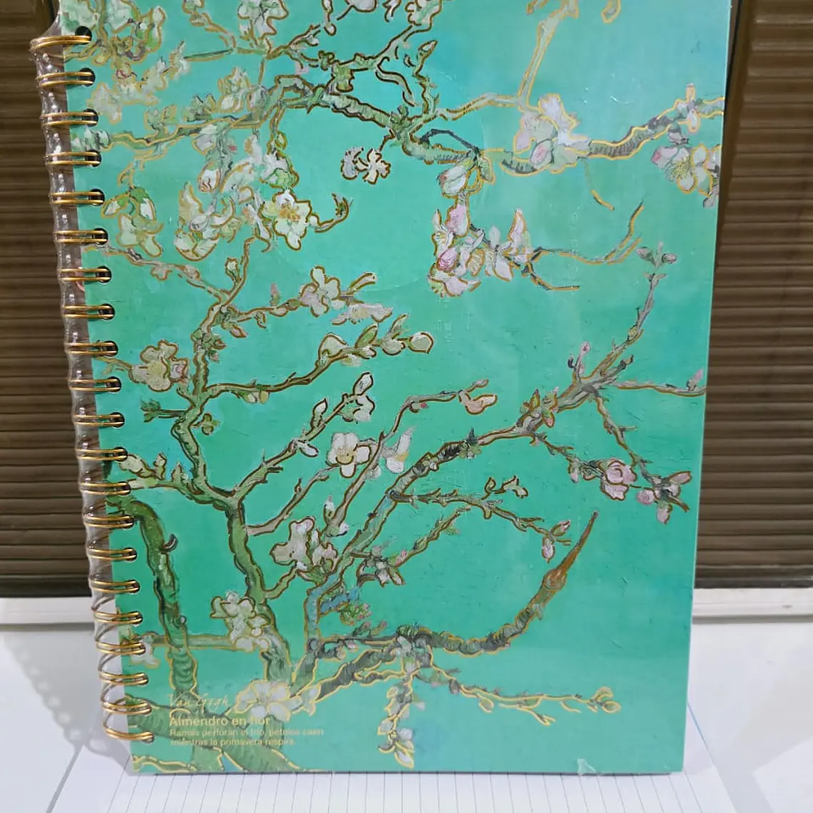 RAYA -LIBRETA PROFESIONAL VANGOGH PREMIUM 200 HOJAS RAYA ,PASTA DURA MOD # YC007156 3