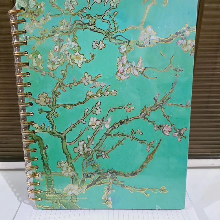 RAYA -LIBRETA PROFESIONAL VANGOGH PREMIUM 200 HOJAS RAYA ,PASTA DURA MOD # YC007156 3