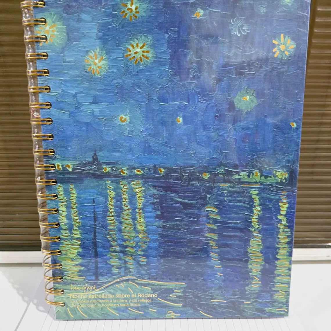 RAYA -LIBRETA PROFESIONAL VANGOGH PREMIUM 200 HOJAS RAYA ,PASTA DURA MOD # YC007156 4