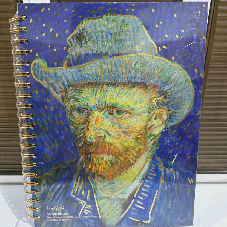 RAYA -LIBRETA PROFESIONAL VANGOGH PREMIUM 200 HOJAS RAYA ,PASTA DURA MOD # YC007156 7