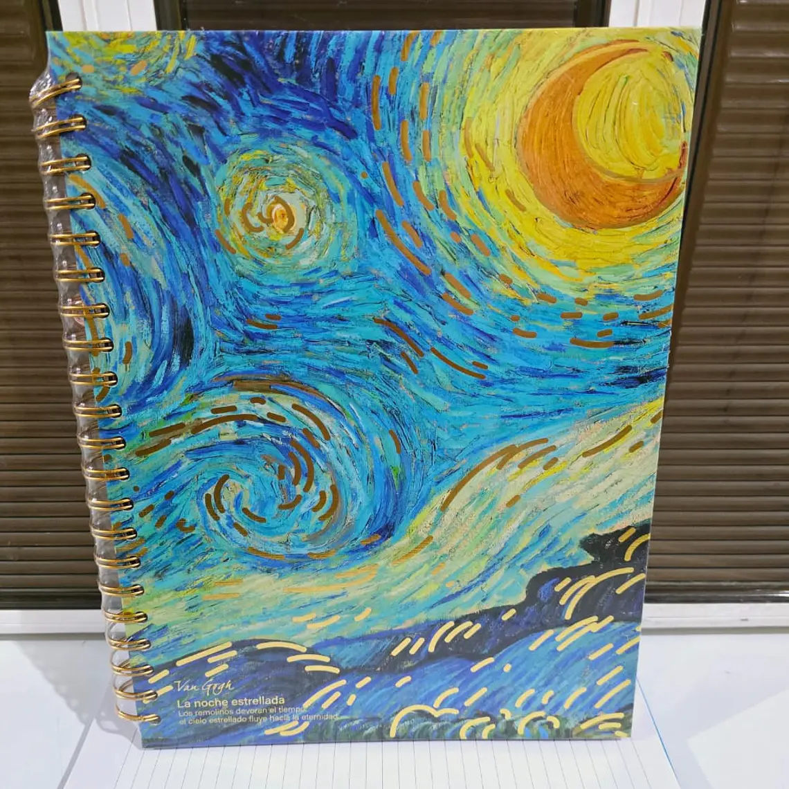 RAYA -LIBRETA PROFESIONAL VANGOGH PREMIUM 200 HOJAS RAYA ,PASTA DURA MOD # YC007156 8