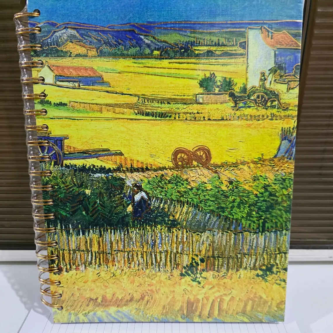 RAYA -LIBRETA PROFESIONAL VANGOGH PREMIUM 200 HOJAS RAYA ,PASTA DURA MOD # YC007156 1