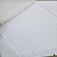 (CUADRO)LIBRETA PROFESIONAL PASTA TRANSPARENTE CON 100 HOJAS  MOD#TK-0121BJ - Miniatura 2