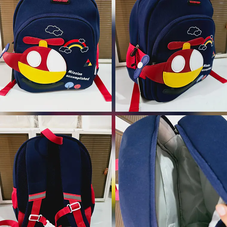 MOCHILITAS ORIGINALES GOLDEN KIDS/VARIOS MODELOS 3