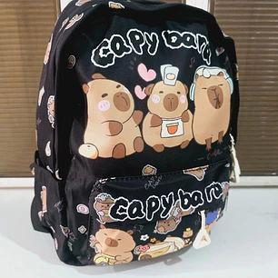 MOCHILA DISEÑO CAPYBARA PARA PREESCOLAR MOD# MCL12