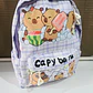 MOCHILA DISEÑO CAPYBARA PARA PREESCOLAR MOD# MCL12 - Miniatura 1