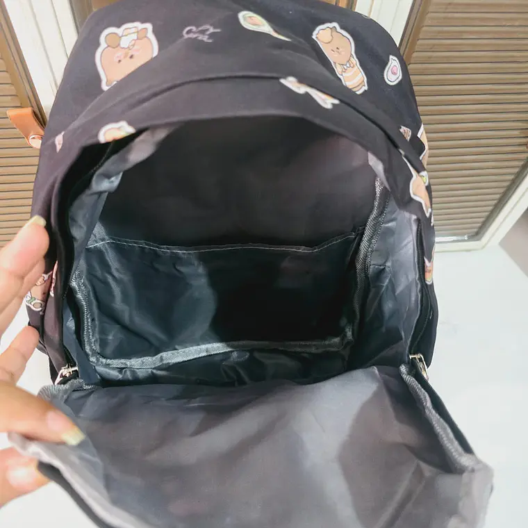 MOCHILA DISEÑO CAPYBARA PARA PREESCOLAR MOD# MCL12 8