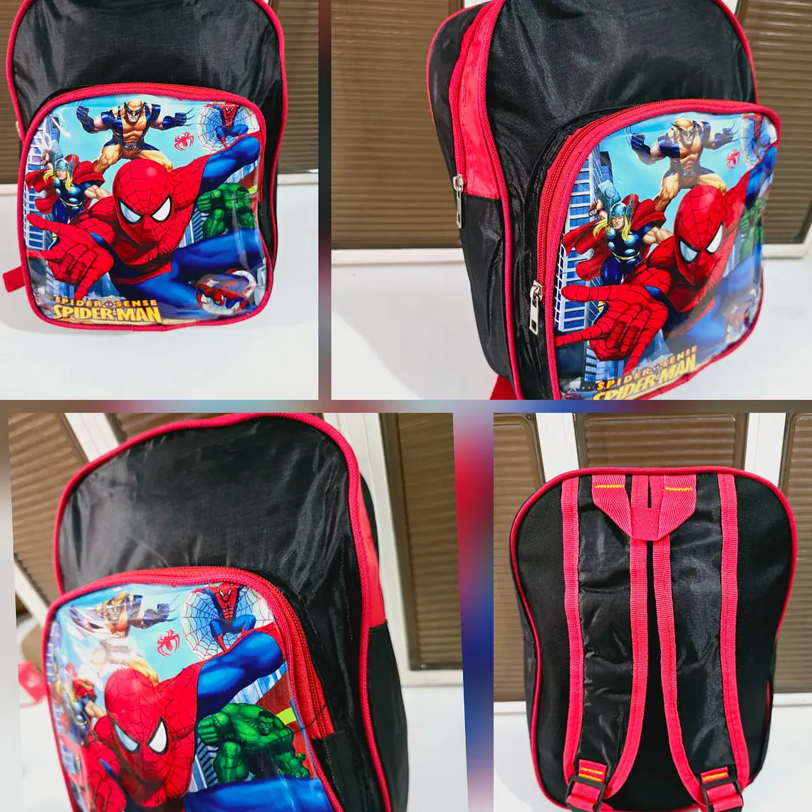 MOCHILA PARA PREESCOLAR  SPIDERMAN  1