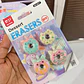 SET DE GOMAS/FIGURITAS VARIOS MODELOS (ÑIÑA) (incluye entre 3 a 4 gomitas) - Miniatura 18