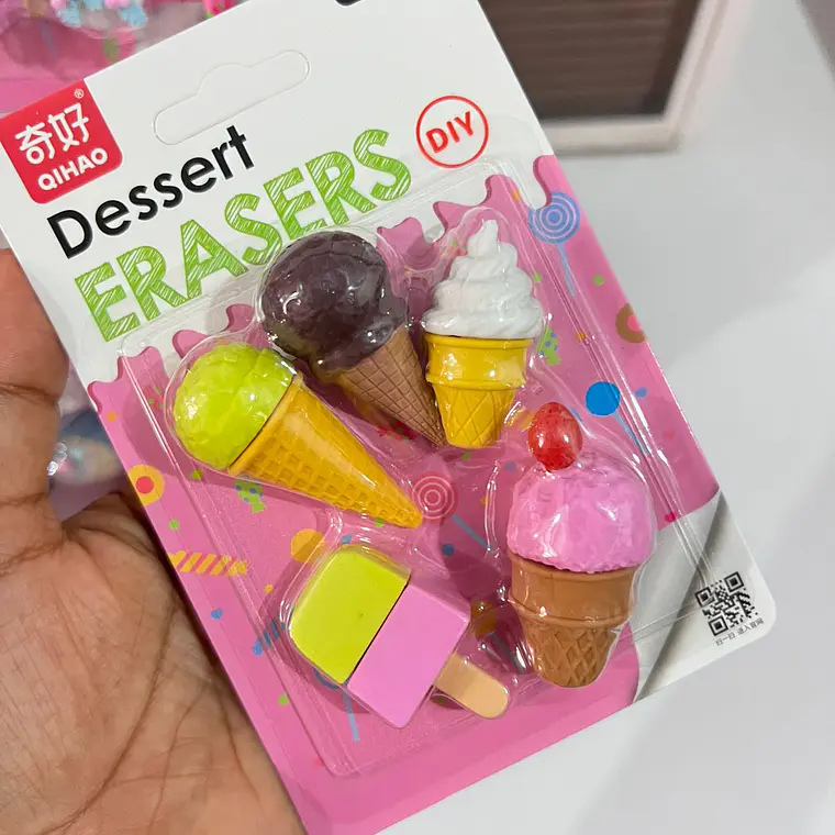 SET DE GOMAS/FIGURITAS VARIOS MODELOS (ÑIÑA) (incluye entre 3 a 4 gomitas) 20