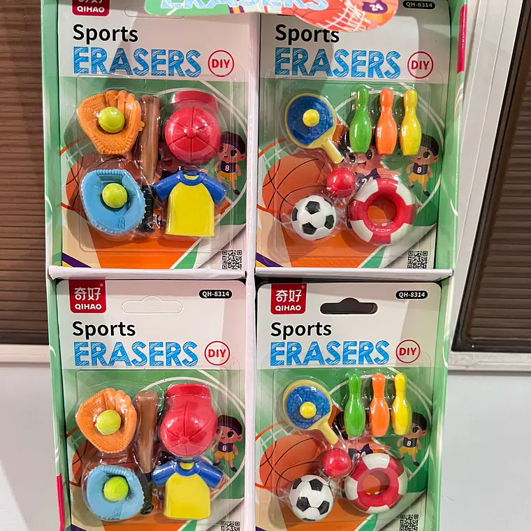 SET DE GOMAS/FIGURITAS VARIOS MODELOS (NIÑO) (incluye entre 3 a 5 gomitas) 3
