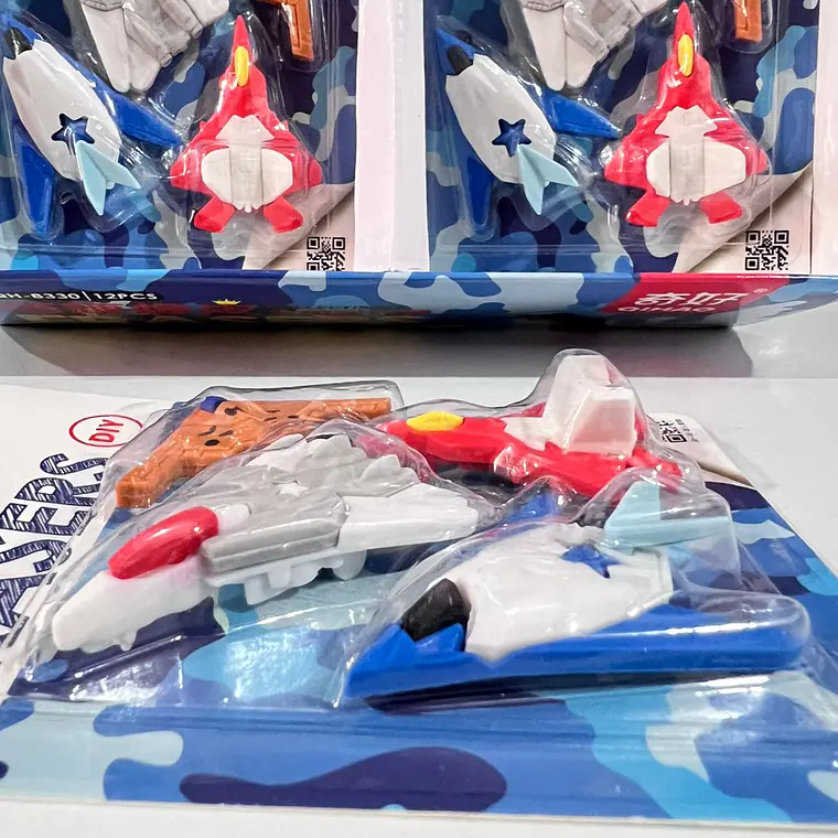 SET DE GOMAS/FIGURITAS VARIOS MODELOS (NIÑO) (incluye entre 3 a 5 gomitas) 22