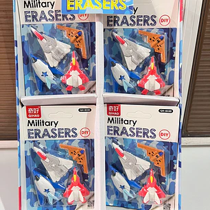 SET DE GOMAS/FIGURITAS VARIOS MODELOS (NIÑO) (incluye entre 3 a 5 gomitas)
