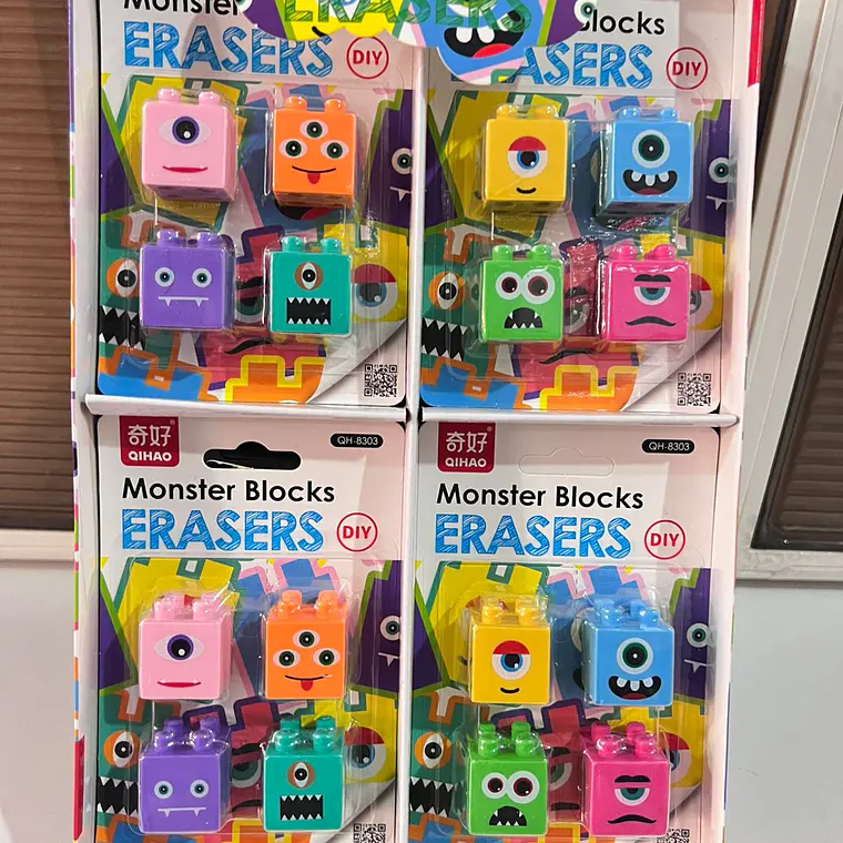 SET DE GOMAS/FIGURITAS VARIOS MODELOS (NIÑO) (incluye entre 3 a 5 gomitas) 4