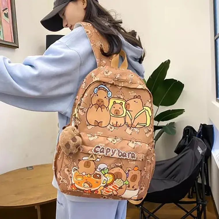 MOCHILA CAPYBARA MOD# WKS-24V01 9