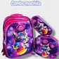 COMBO 3PZ MOCHILA+LONCHERA+LAPICERA/SIN CARRITO MOD# BY-10,11,12 - Miniatura 2