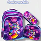 COMBO 3PZ MOCHILA+LONCHERA+LAPICERA/SIN CARRITO MOD# BY-10,11,12 - Miniatura 12
