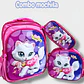 COMBO 3PZ MOCHILA+LONCHERA+LAPICERA/SIN CARRITO MOD# BY-10,11,12 - Miniatura 15