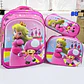 COMBO DE 3PZ MOCHILA PARA PRIMARIA DISEÑO MARIO BROSS CON LUZ LED MOD# HH1006- - Miniatura 9