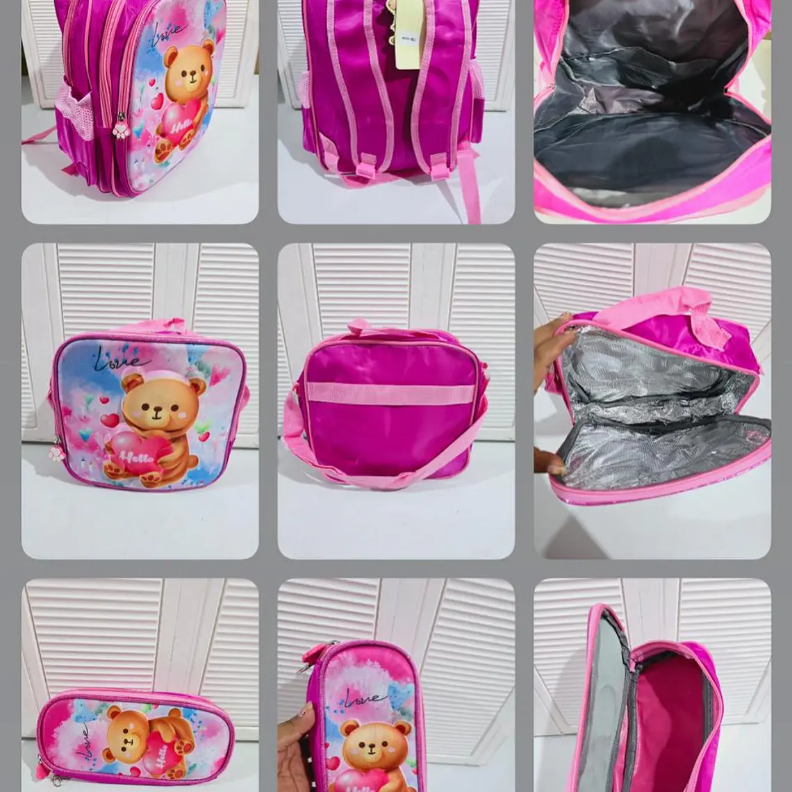COMBO DE 3PZ MOCHILA PARA PRIMARIA CON LUZ LED MOD# FXD-1620- COPIAR 9