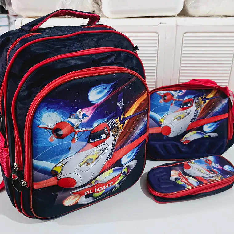 COMBO DE 3PZ MOCHILA PARA PRIMARIA CON LUZ LED MOD# FXD-1620- COPIAR 14