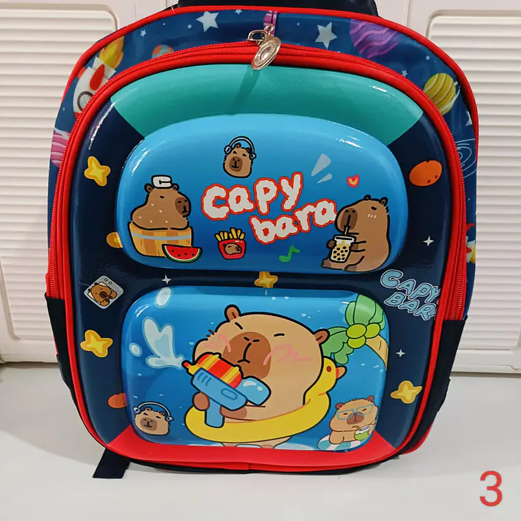 MOCHILA PRESCOLAR CAPIBARA MOD# 10-3 1