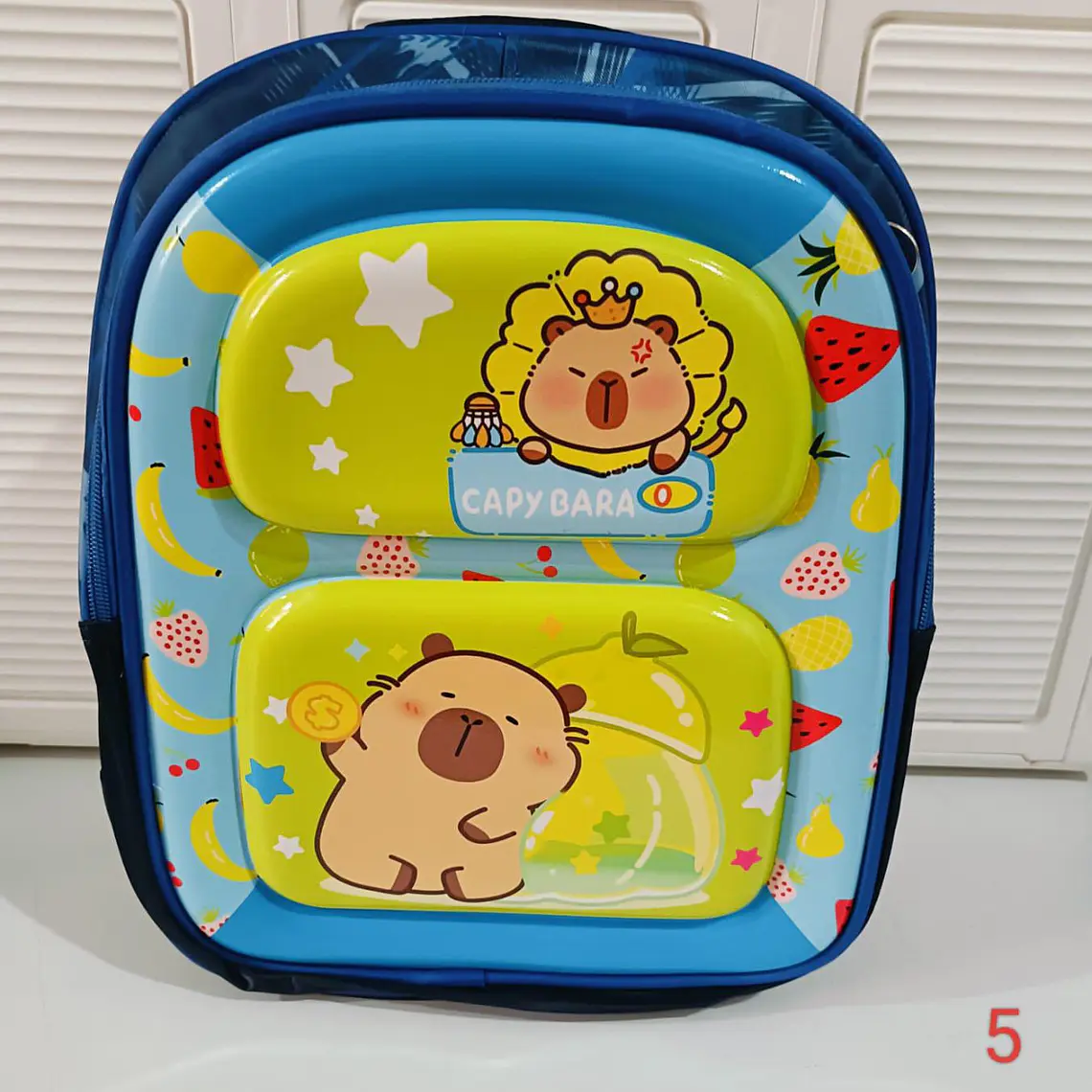 MOCHILA PRESCOLAR CAPIBARA MOD# 10-3 8