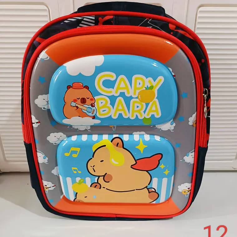 MOCHILA PRESCOLAR CAPIBARA MOD# 10-3 15