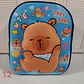 MOCHILA PREESCOLAR DISEÑO CAPYBARA CON LUZ LED MOD# 902 - Miniatura 14