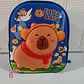 MOCHILA PREESCOLAR DISEÑO CAPYBARA CON LUZ LED MOD# 902 - Miniatura 10