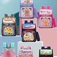MOCHILA CON LAPICERA PARA PREESCOLAR DISEÑO CAPYBARA MOD# 280 - Miniatura 1