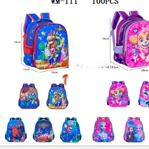 MOCHILA PREESCOLAR CON LUZ LED MOD# WM-111🎒