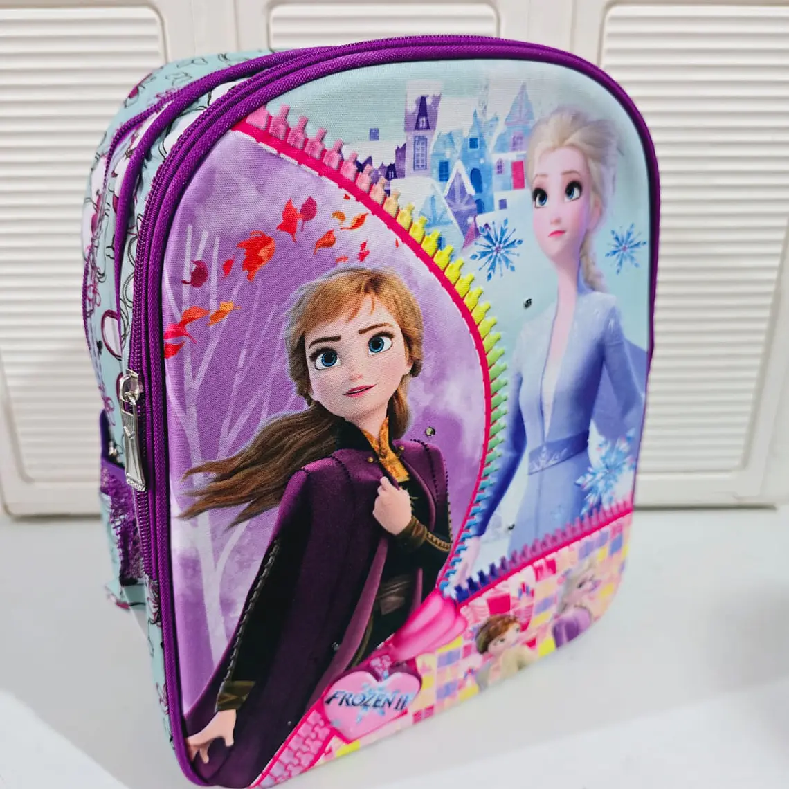 MOCHILA PARA PREESCOLAR CON LUZ LED VARIOS PERSONAJES MOD# PH1216 2