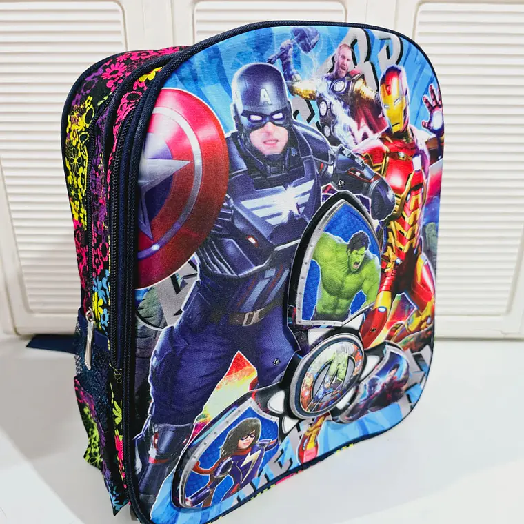 MOCHILA PARA PREESCOLAR CON LUZ LED VARIOS PERSONAJES MOD# PH1216 8