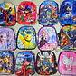 MOCHILA PARA PREESCOLAR CON LUZ LED VARIOS PERSONAJES MOD# PH1216 - Miniatura 1