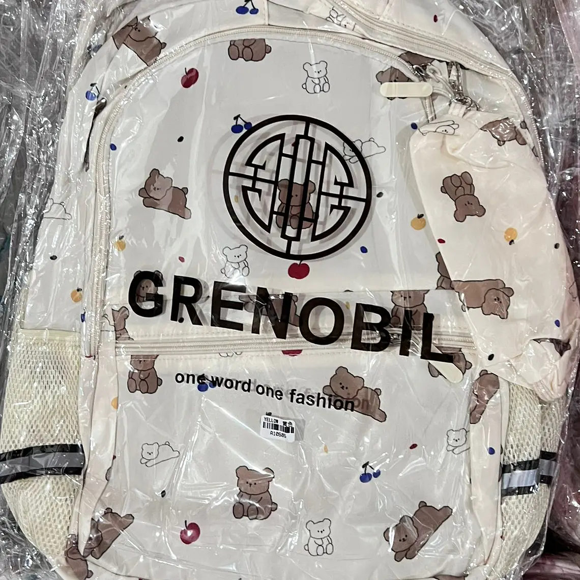 MOCHILA + LAPICERA ESCOLAR JUVENIL GRENOBIL MODELO #A10585 9