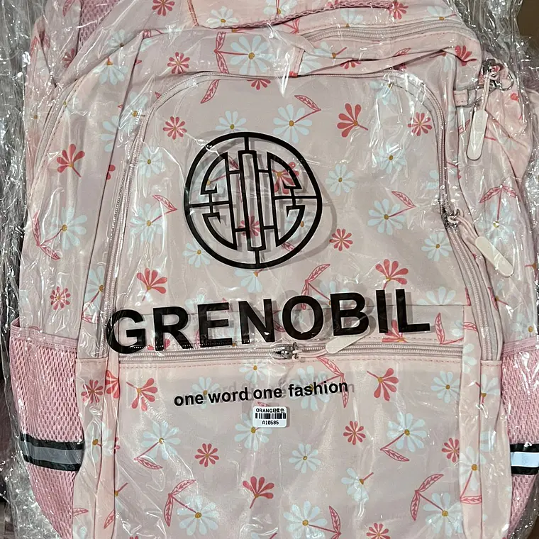MOCHILA + LAPICERA ESCOLAR JUVENIL GRENOBIL MODELO #A10585 10