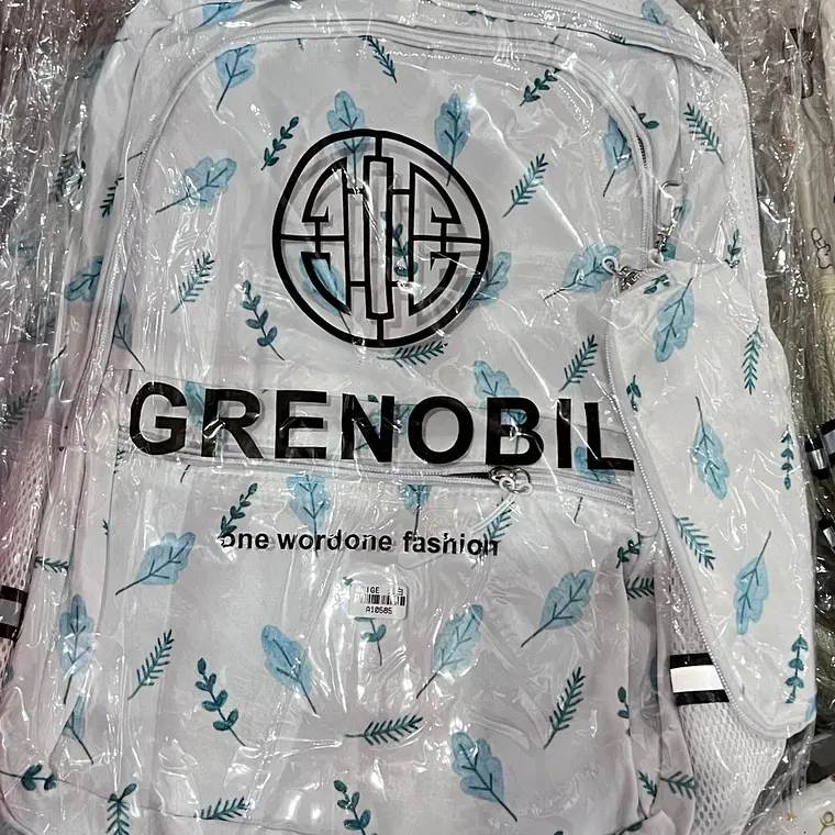 MOCHILA + LAPICERA ESCOLAR JUVENIL GRENOBIL MODELO #A10585 11