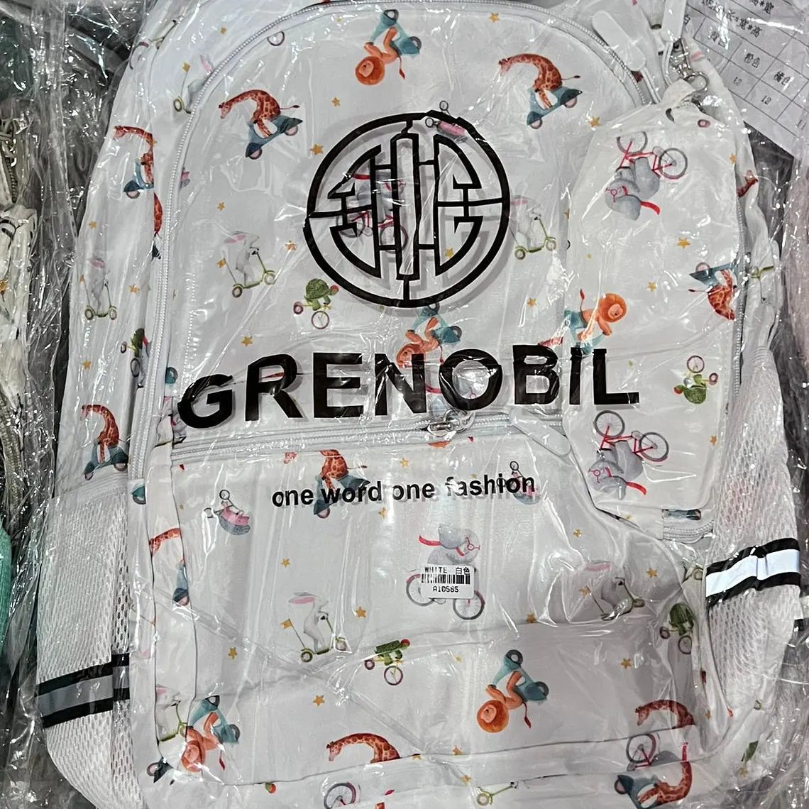 MOCHILA + LAPICERA ESCOLAR JUVENIL GRENOBIL MODELO #A10585 14