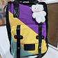 MOCHILA TIPO PAÑALERA JUVENIL CON LLAVERO OSITO MOD# BA BU DING - Miniatura 7