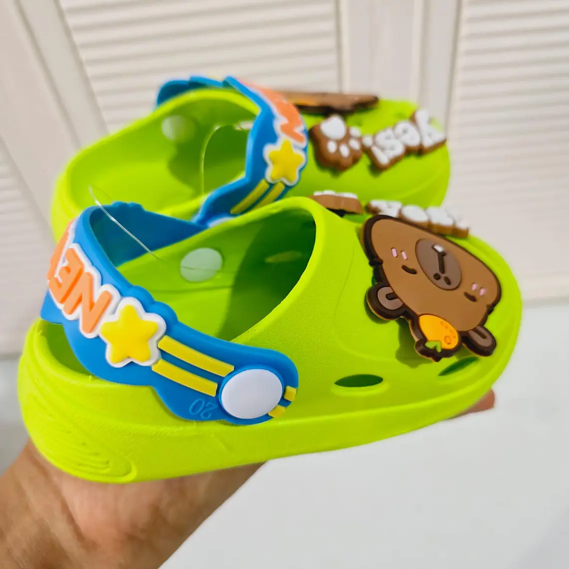 SANDALIAS CROCS DISEÑO CAPYBARA 3D (YES! 🐾)  TALLAS DEL 18 AL 23 (MEX DEL 12 AL 15) MOD# 2081+1 8