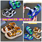 HUARACHES INFANTILES DISEÑO TIBURON TALLAS DEL 21 AL 25 (MEX.DEL 13 AL 15 MOD# 878+1🦈 - Miniatura 1