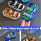 HUARACHES INFANTILES DISEÑO TIBURON TALLAS DEL 26 AL 30 (MEX.DEL 16 AL 20 MOD# 878+1🦈 - Miniatura 1