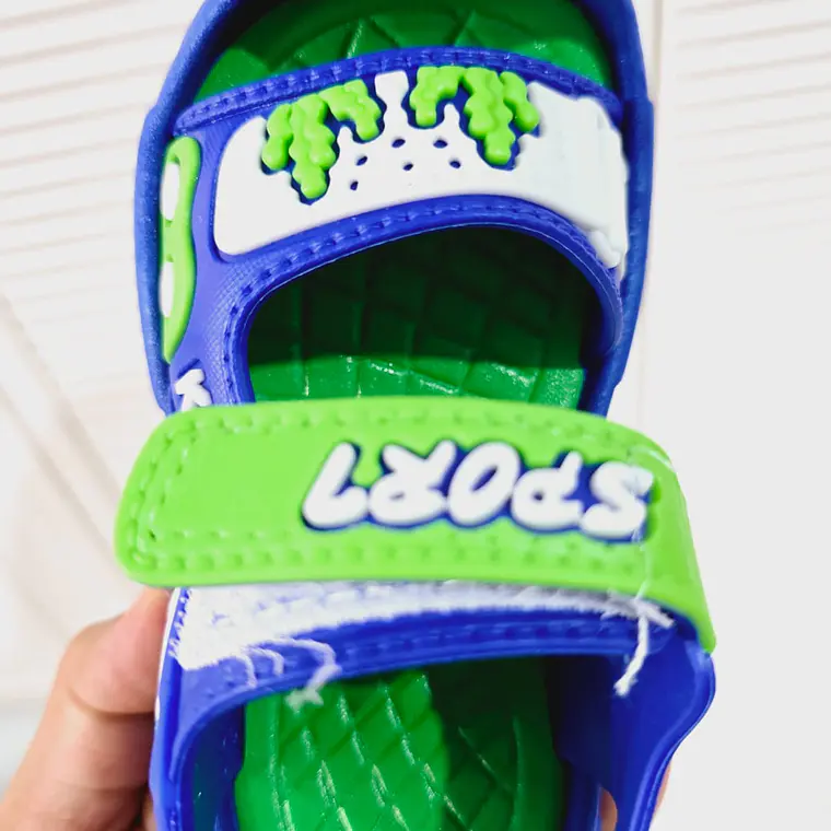 HUARACHES INFANTILES DISEÑO TIBURON TALLAS DEL 26 AL 30 (MEX.DEL 16 AL 20 MOD# 878+1🦈 4