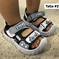 HUARACHES INFANTILES DISEÑO TIBURON TALLAS DEL 26 AL 30 (MEX.DEL 16 AL 20 MOD# 878+1🦈 - Miniatura 8