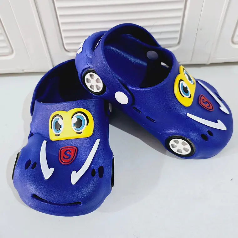 SANDALIAS CROCS DISEÑO CARRITO CON LUZ LED TALLAS DEL 20 AL 25 (MEX. DEL 12 AL 15 )MOD# 2027 5
