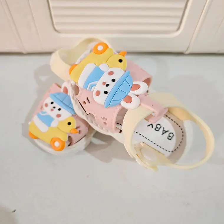 HUARACHITOS INFANTIL CONEJITO MODELO #2588+53 🐇 3