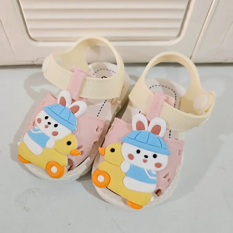 HUARACHITOS INFANTIL CONEJITO MODELO #2588+53 🐇 4